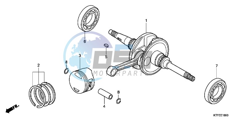 CRANKSHAFT/PISTON