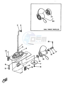 25N drawing LOWER-CASING-x-DRIVE-2