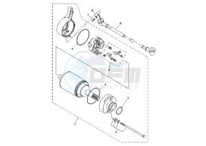 TW 125 drawing STARTING MOTOR