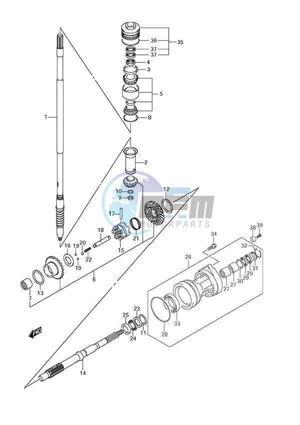 Transmission (DF 250S)