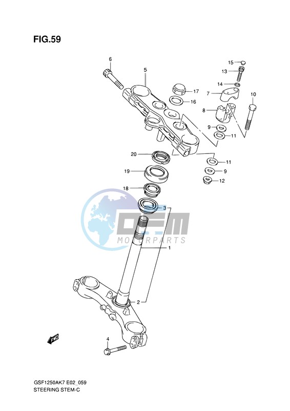 STEERING STEM