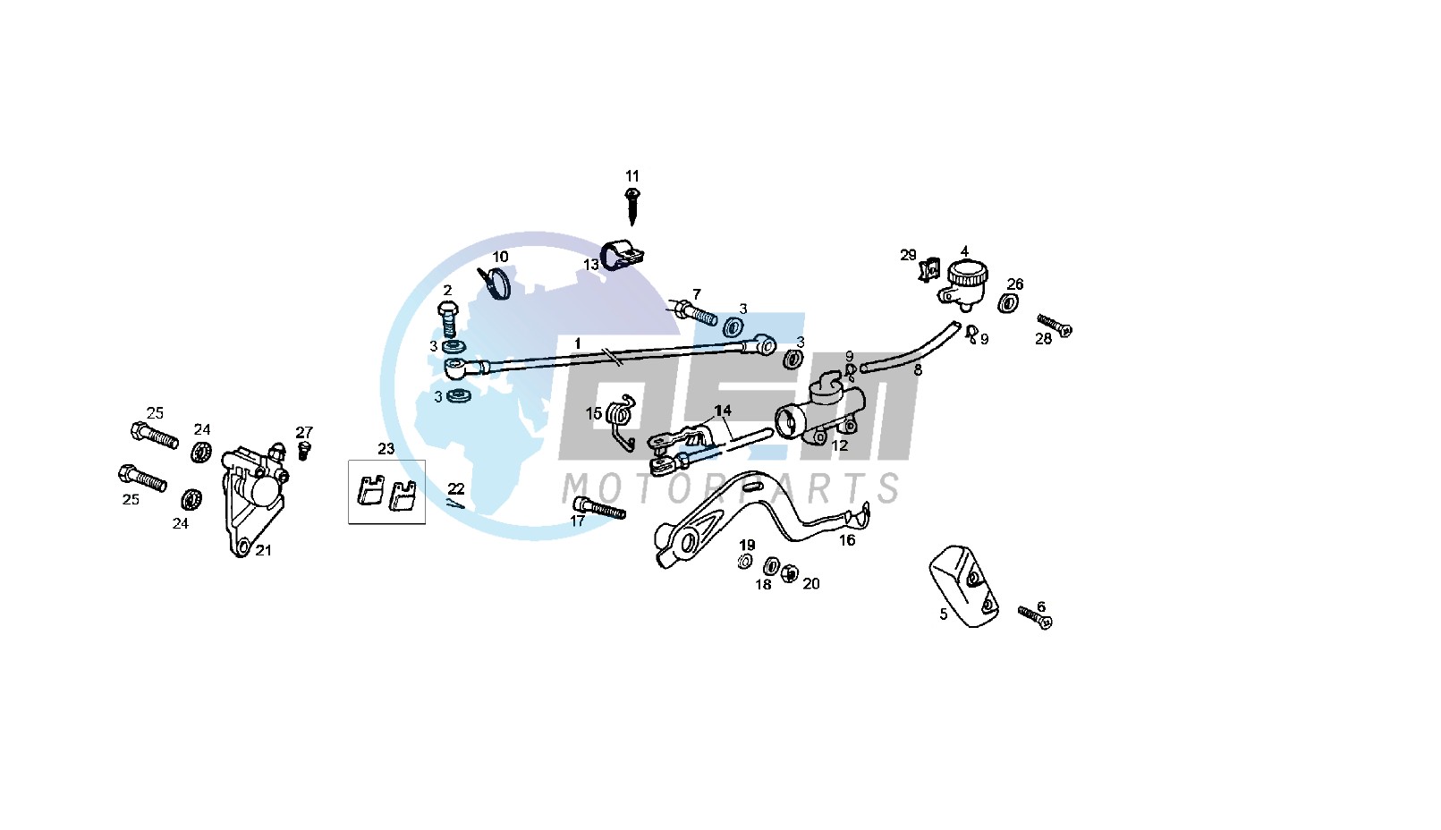 REAR BRAKING SYSTEM