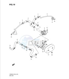 VZ800L0 drawing SECOND AIR