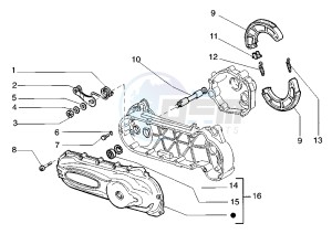 VELOFAX 50 drawing Crankcase cover