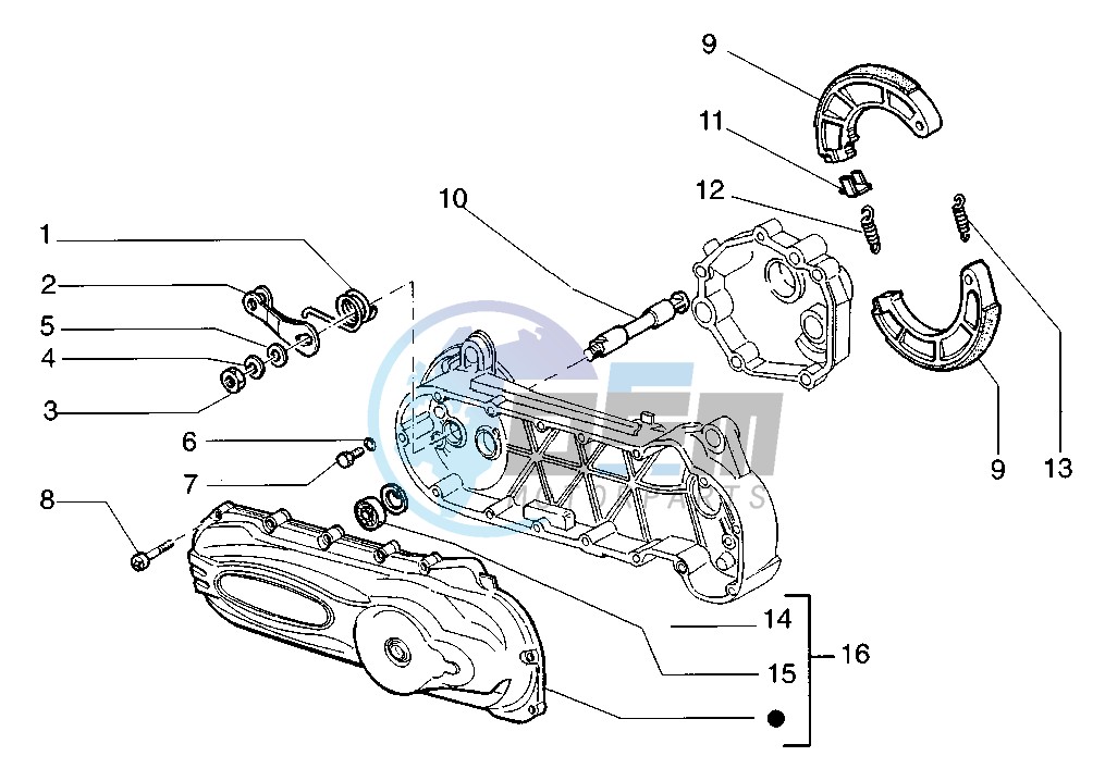 Crankcase cover