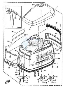 L250AET drawing TOP-COWLING