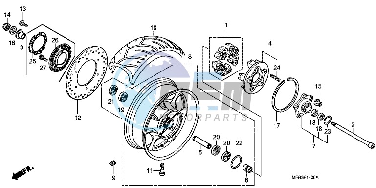 REAR WHEEL