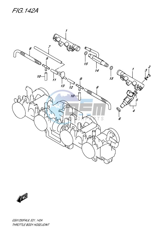 THROTTLE BODY HOSE-JOINT