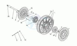 California 1100 Special Special drawing Front wheel kd131645>