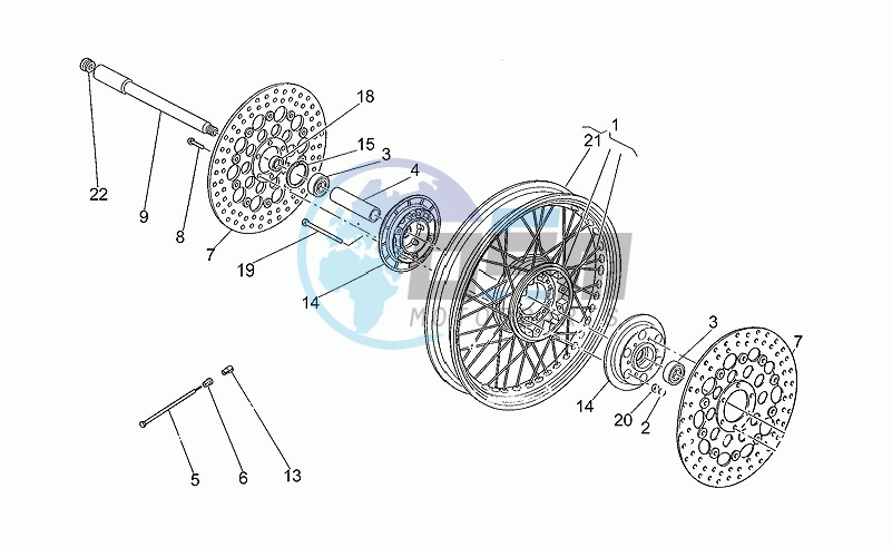 Front wheel kd131645>