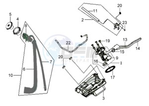 JOYRIDE 200i drawing FUEL TANK - FUEL CUT