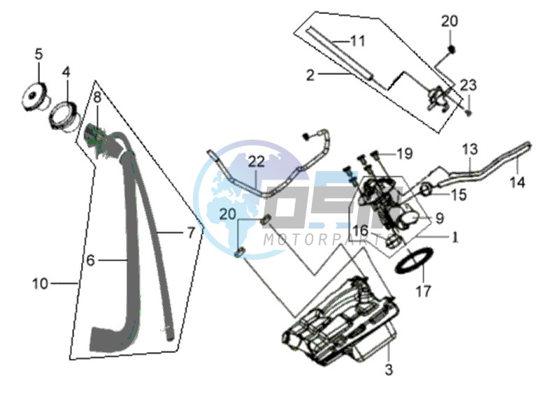 FUEL TANK - FUEL CUT