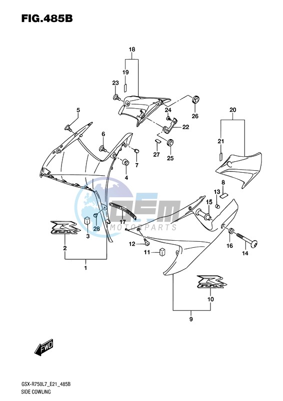 SIDE COWLING (YWW)