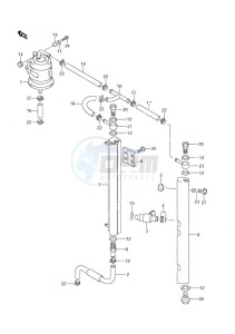 DF 140 drawing Fuel Injector