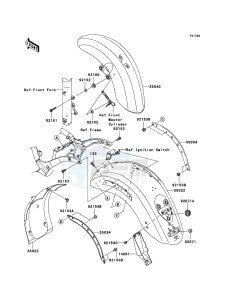 VN2000 VN2000-A2H GB XX (EU ME A(FRICA) drawing Fenders