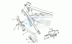 750 X Polizia - PA 2A Serie Polizia/PA 1A Serie drawing Front bumper