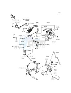 NINJA_300_ABS EX300BDF XX (EU ME A(FRICA) drawing Radiator