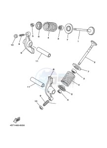 TT-R110E (B51P) drawing VALVE