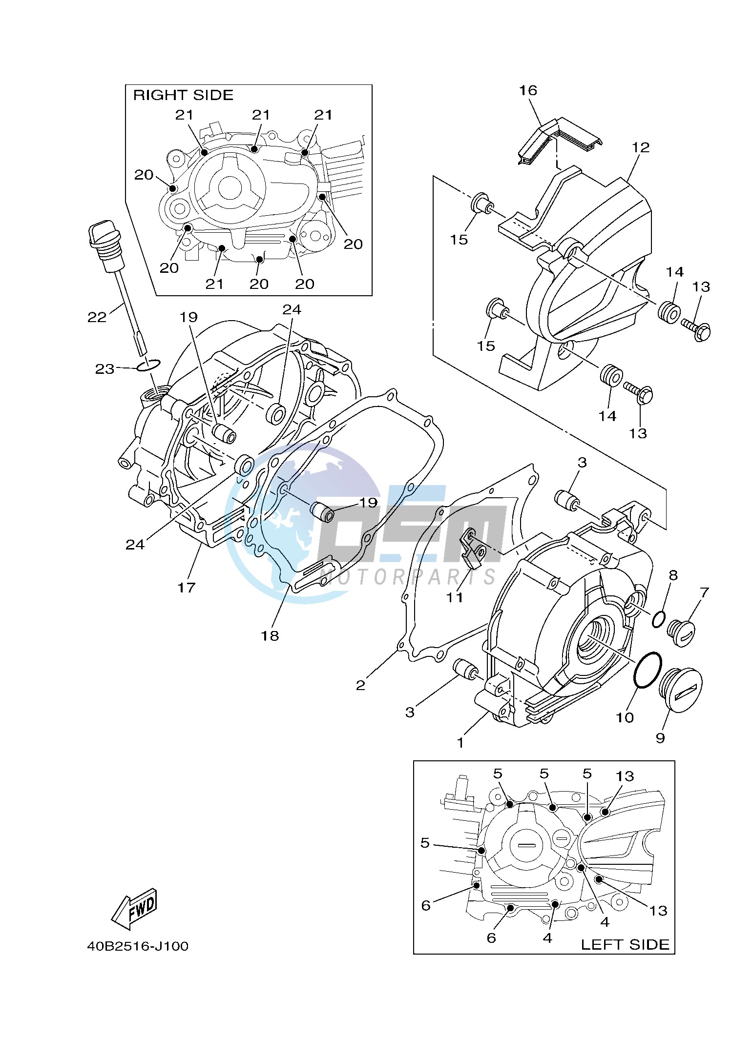 CRANKCASE COVER 1