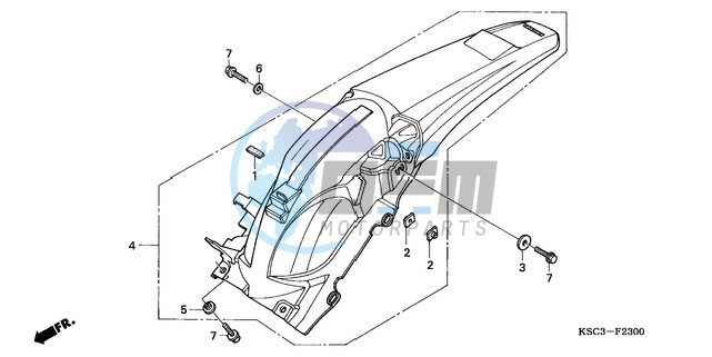 REAR FENDER