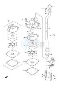 DF 50A drawing Water Pump High Thrust