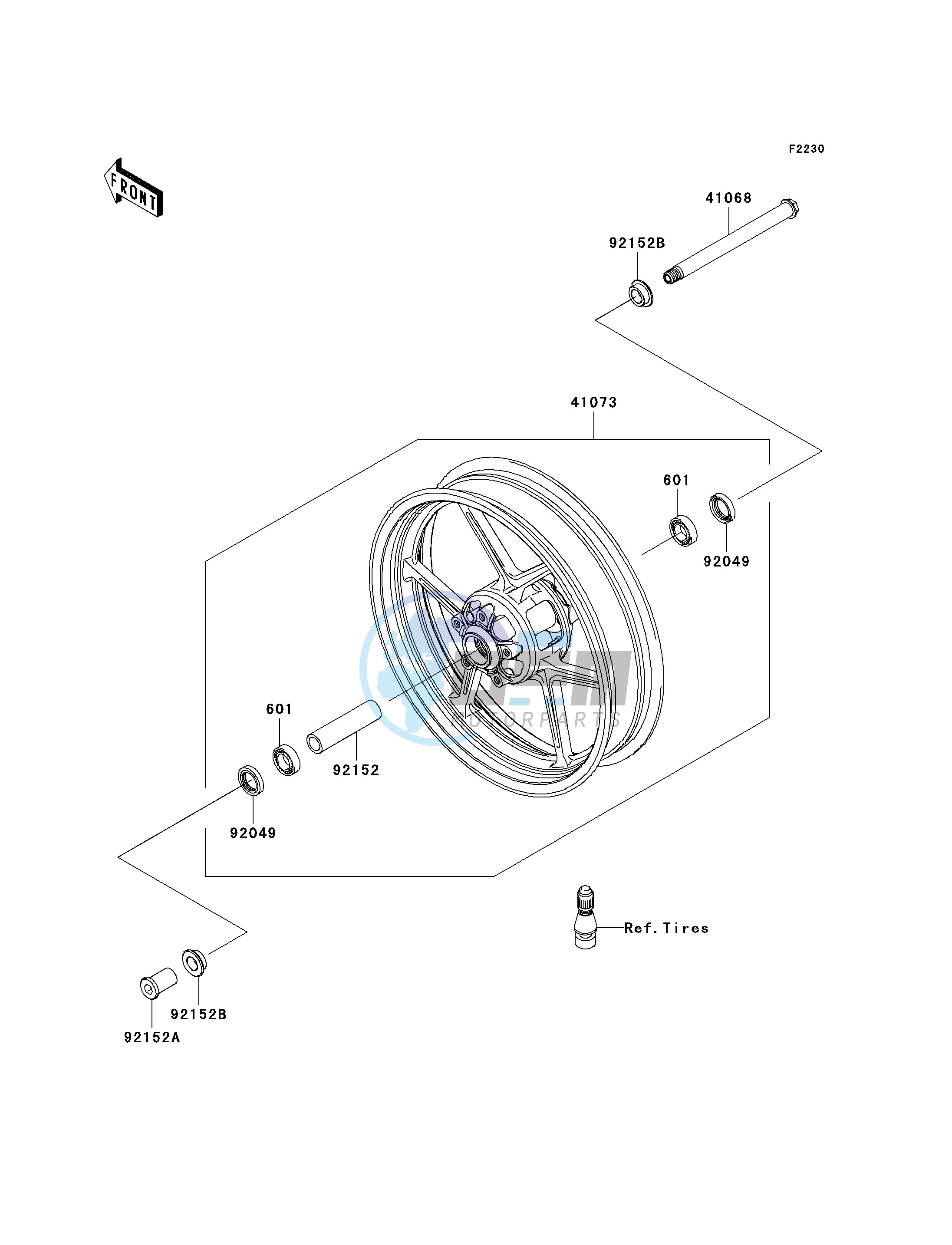 FRONT WHEEL