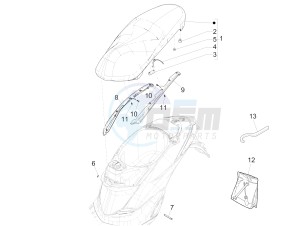 Liberty 150 iGet 4T 3V ie ABS (EMEA) drawing Saddle/seats