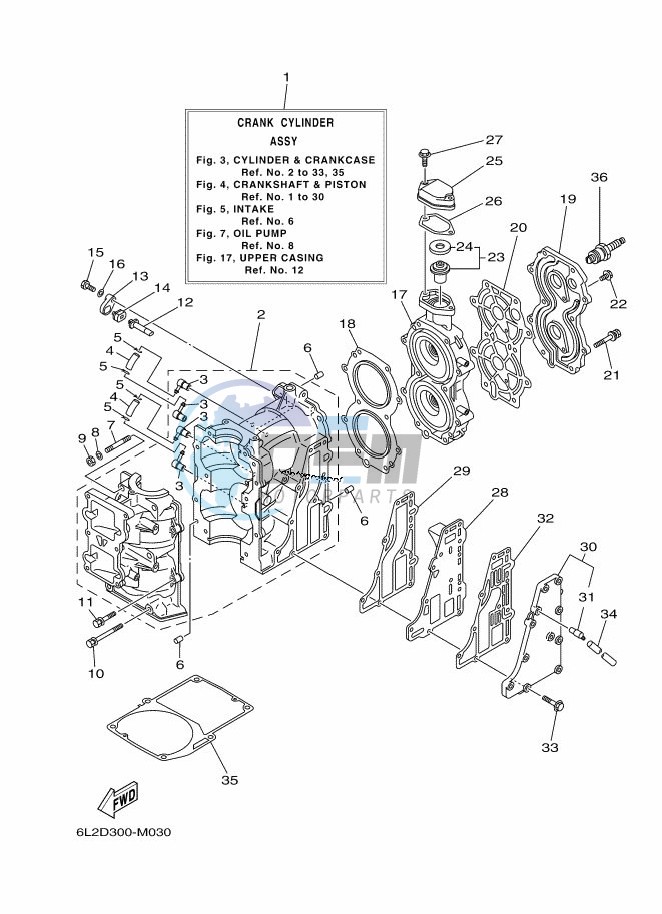 CYLINDER--CRANKCASE