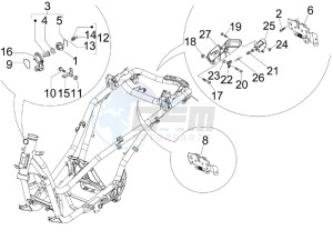 X Evo 125 Euro 3 drawing Locks