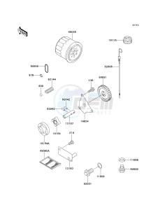 KAF 620 B [MULE 2520 TURF] (B6) [MULE 2520 TURF] drawing OIL PUMP_OIL FILTER