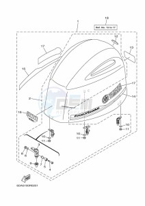 F200LB-2020 drawing FAIRING-UPPER