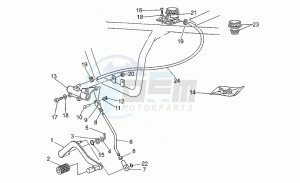 Nevada 750 Club Club drawing Rear master cylinder