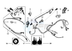 JOYRIDE - 200 cc drawing WIRING HARNESS