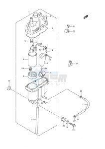 DF 115 drawing Fuel Vapor Separator