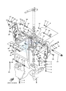 F200AETX drawing FRONT-FAIRING-BRACKET