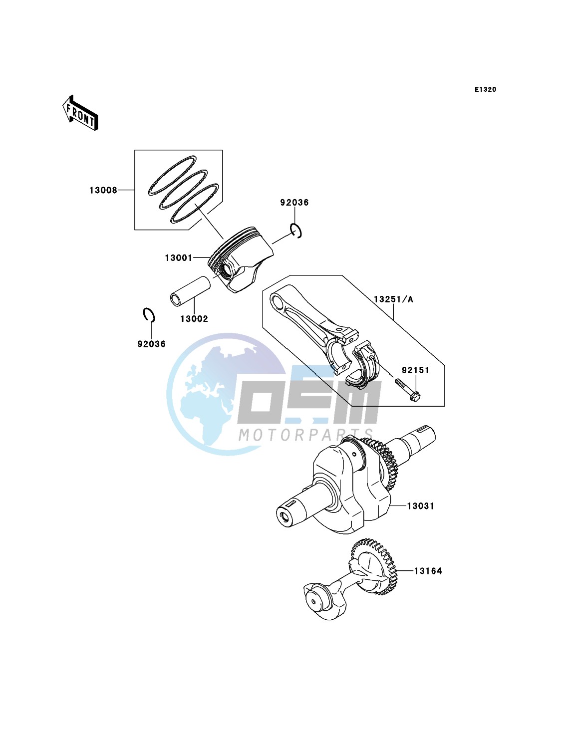 Crankshaft/Piston(s)