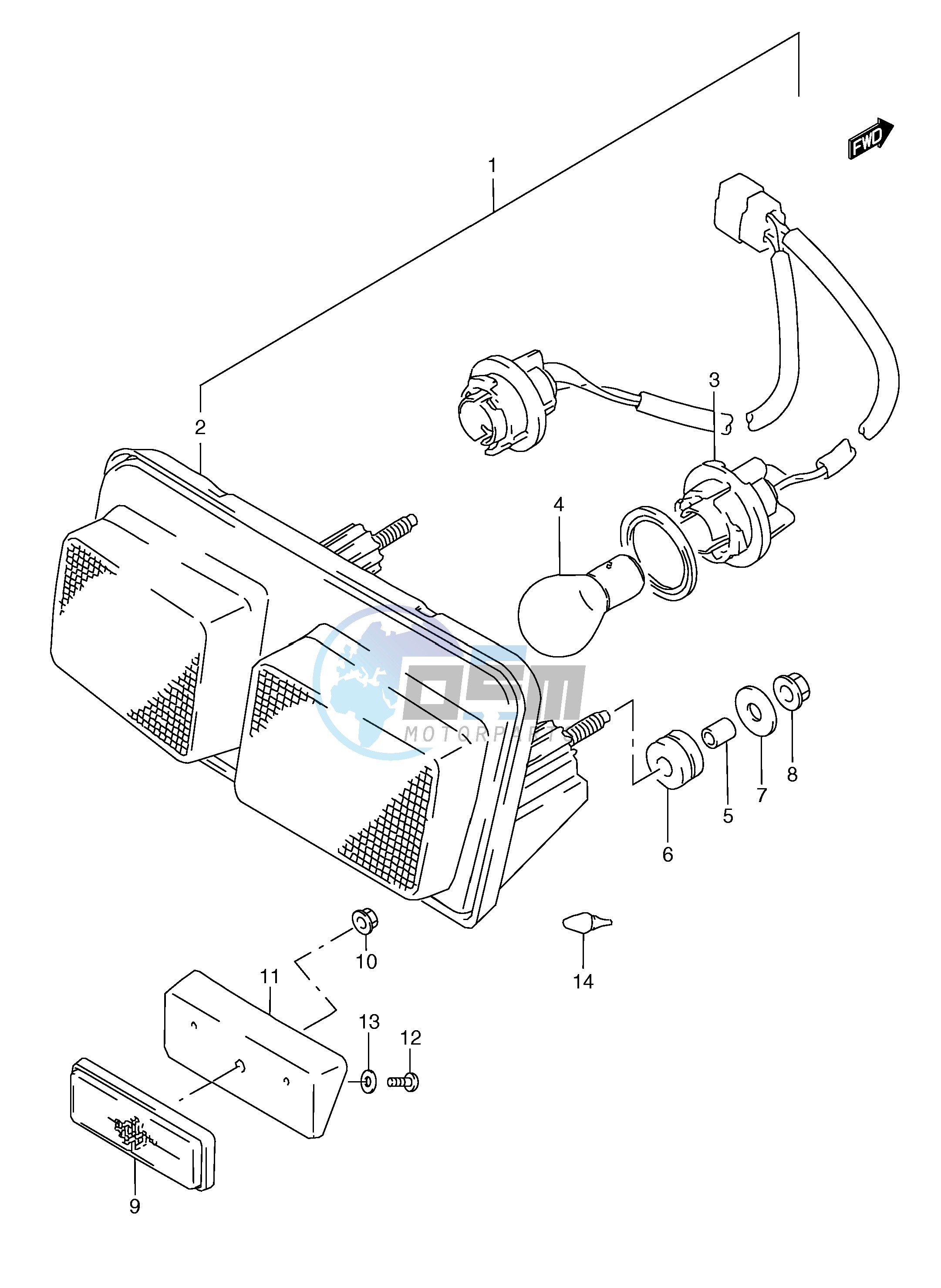 REAR COMBINATION LAMP