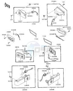 ZG 1200 A [VOYAGER XII] (A1) [VOYAGER XII] drawing TURN SIGNALS