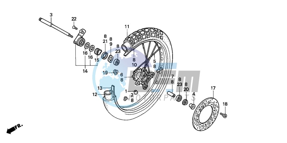 FRONT WHEEL