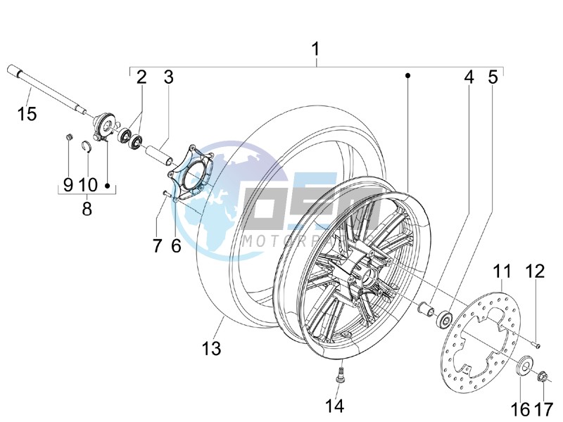 Front wheel