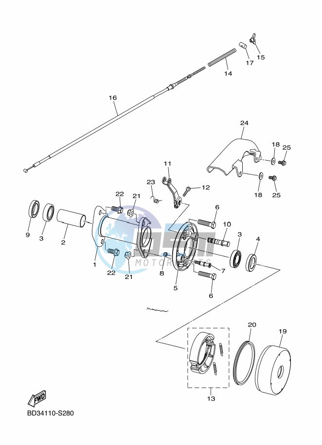 REAR BRAKE