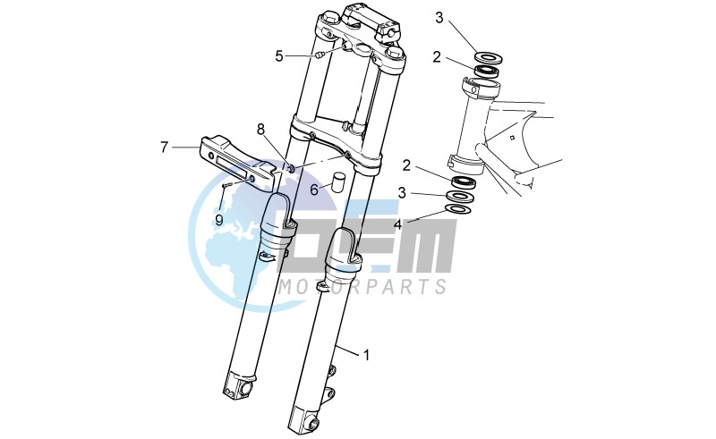 Front fork I