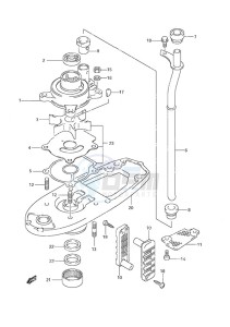 DF 40 drawing Water Pump