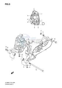 LT-Z90 (P19) drawing CRANKCASE