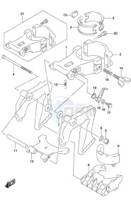 DF 2.5 drawing Swivel Bracket