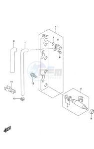 DF 90A drawing Fuel Injector