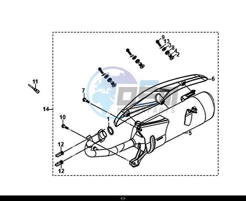 EXHAUST MUFFLER