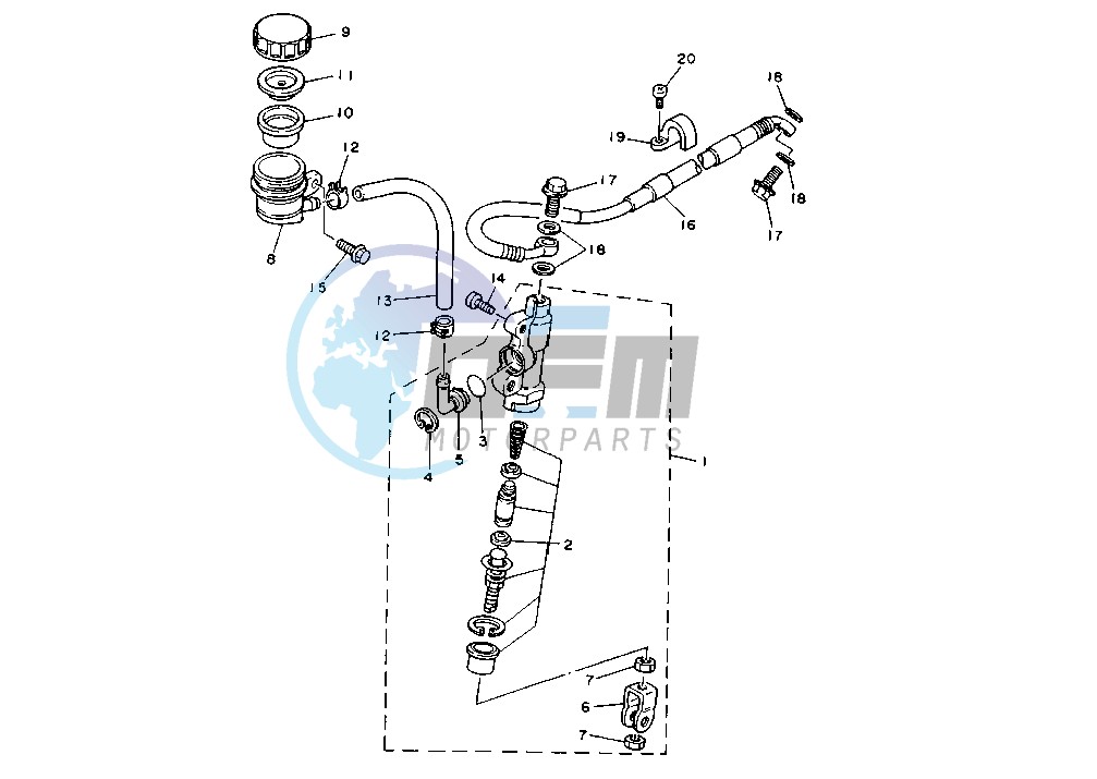 REAR MASTER CYLINDER