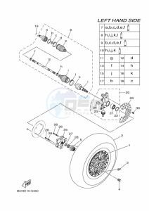 YXZ1000ET YXZ1000R SS (BASN) drawing FRONT WHEEL