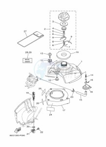 F2-5BMHL drawing CARBURETOR